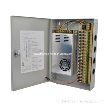 Camera Power Supply Unit 12V DC 20A 18channel (RX-PS240-18C)